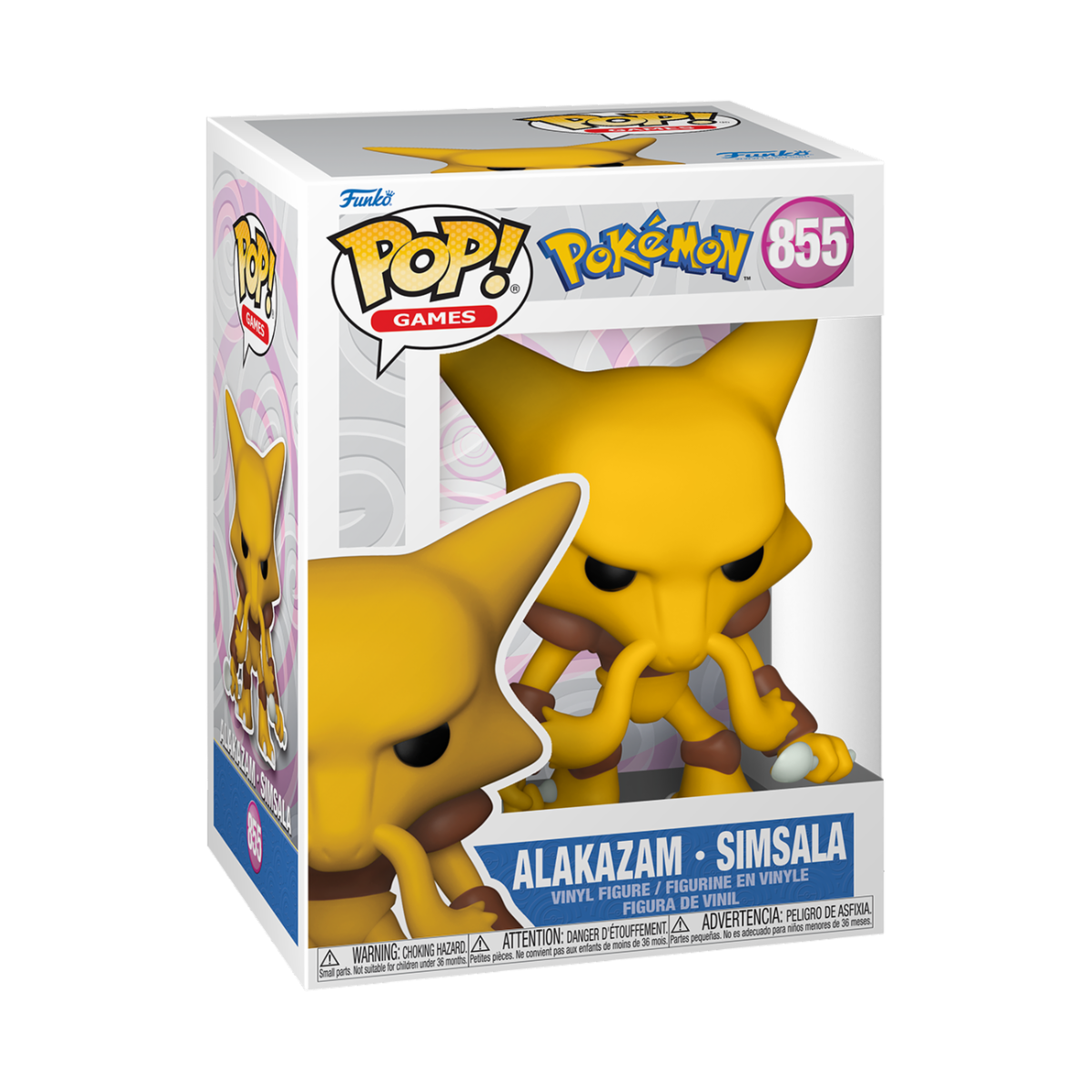 Funko POP! Games Pokemon Alakazam #855