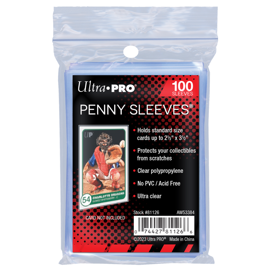 UltraPro Soft Penny Sleeves - Pack 100