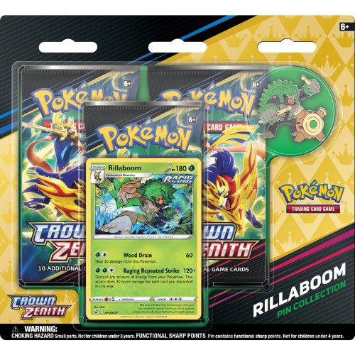 Crown Zenith 3 Pack Blister - Rilaboom Pin Collection