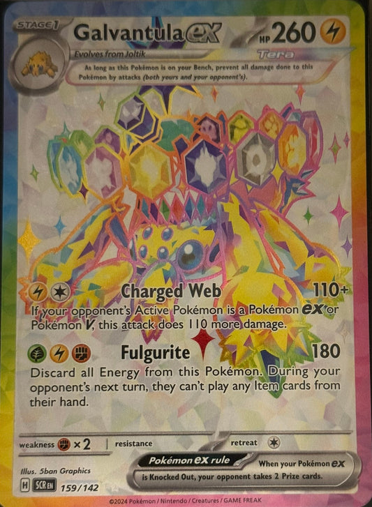 Galvantula - Ultra Rare - 159/142 (Stellar Crown)