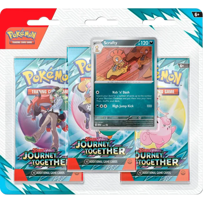 Journey Together 3 Pack Blister - Scrafty
