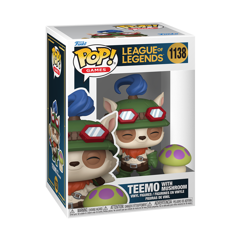 Funko POP! League of Legends Teemo with Mushroom #1138