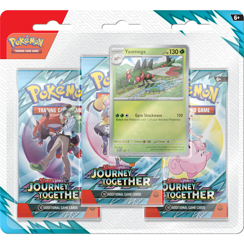 Journey Together 3 Pack Blister - Yanmega