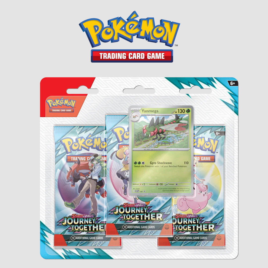 Journey Together 3 Pack Blister - Yanmega