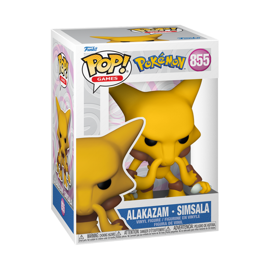 Funko POP! Games Pokemon Alakazam #855