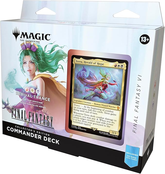 Final Fantasy "Revival Trance" Commander Deck: Collector's Edition