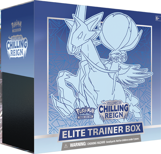 Chilling Reign Ice Rider Calyrex Elite Trainer Box