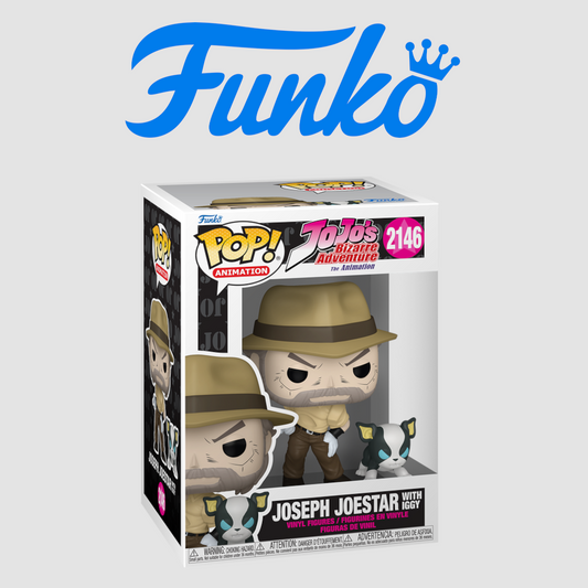 Funko POP! JoJo's Bizarre Adventure Joseph & Iggy #2146