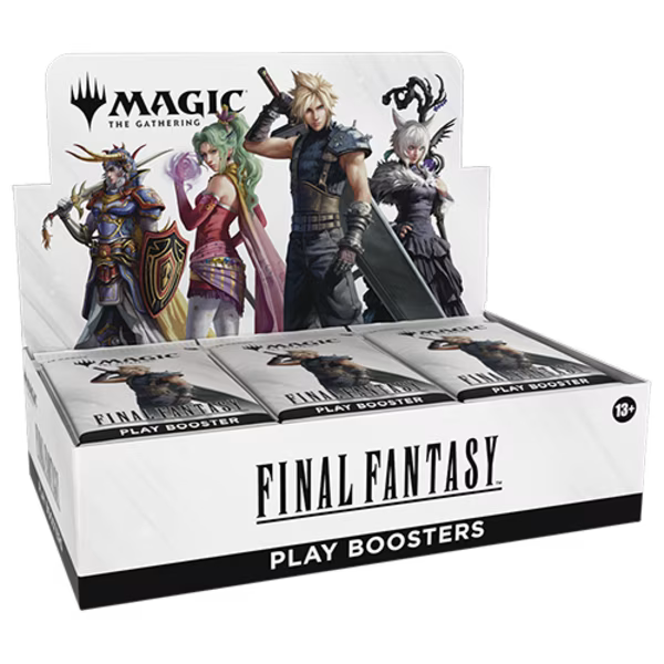 Final Fantasy Play Booster Display