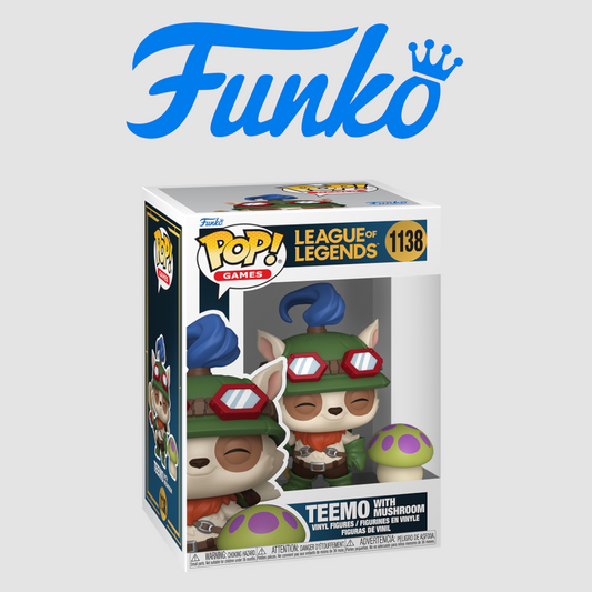 Funko POP! League of Legends Teemo with Mushroom #1138